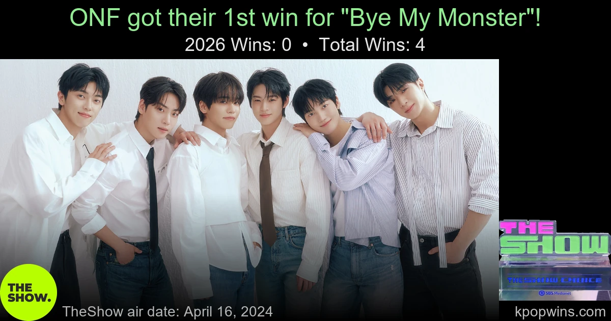 ONF - Bye My Monster